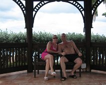 Antigua 011  Sitting in the wedding area.