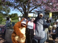 florida0006  Kristine gets squashed by Baloo and King Louie from the Jungle Book